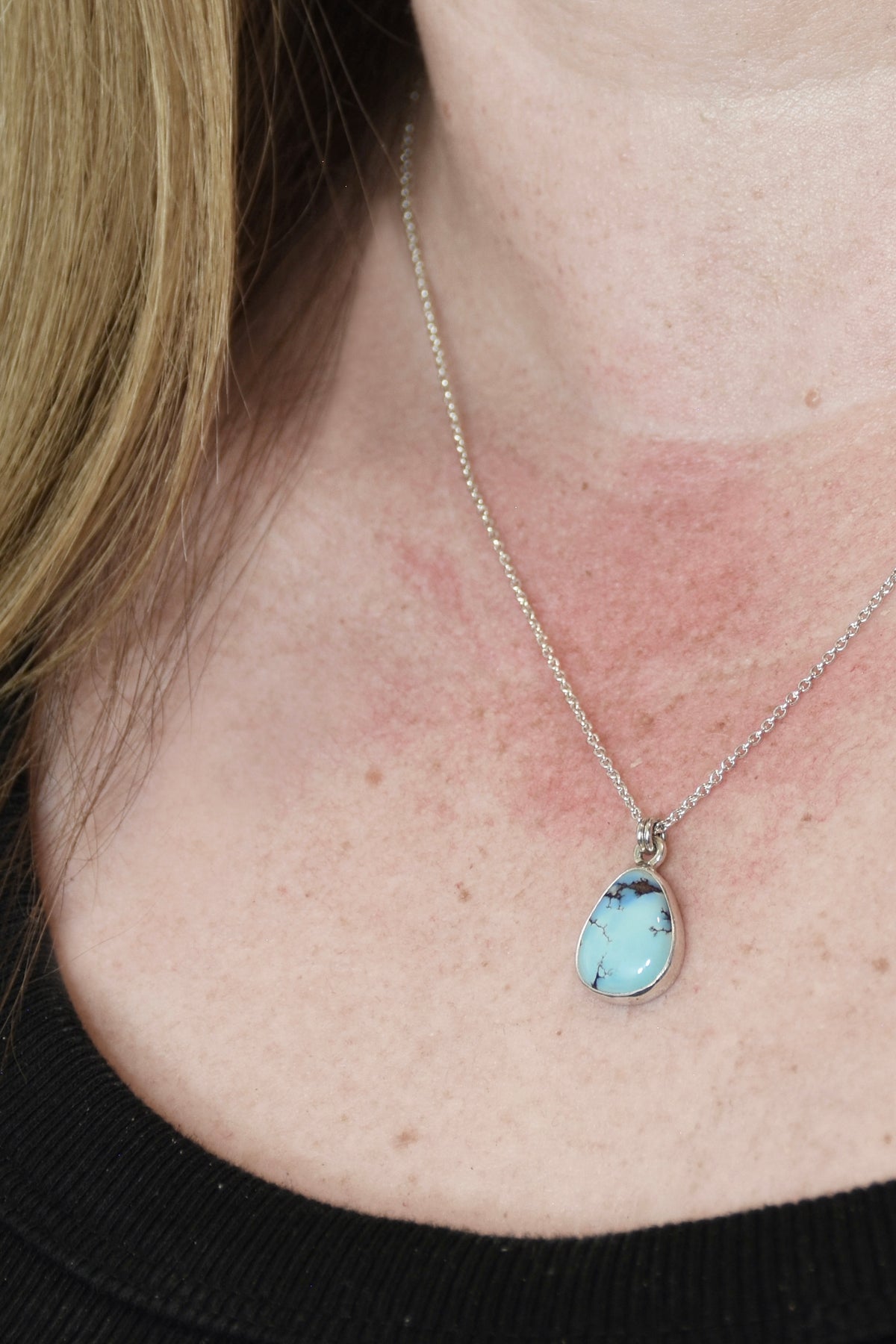 Lavender Turquoise in Sterling Silver