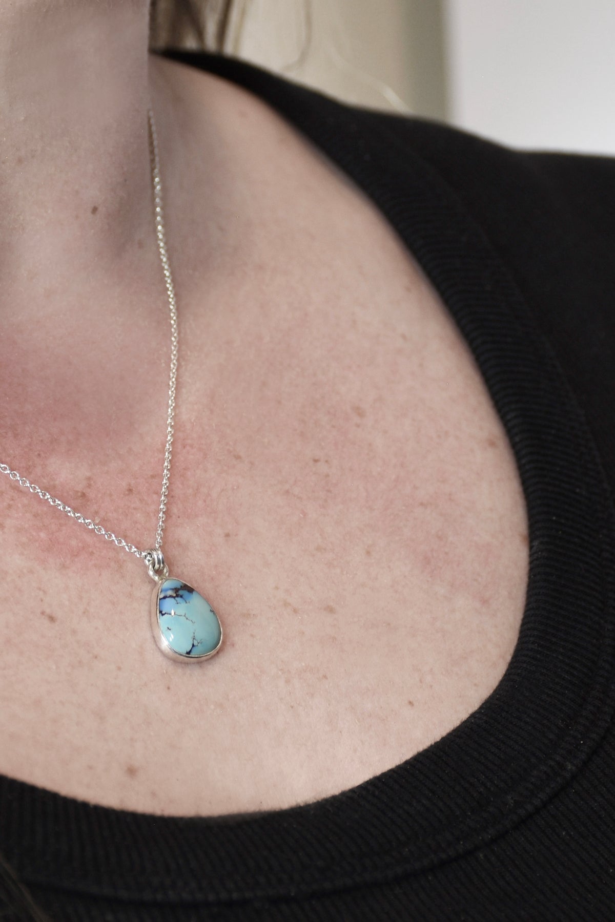 Lavender Turquoise in Sterling Silver