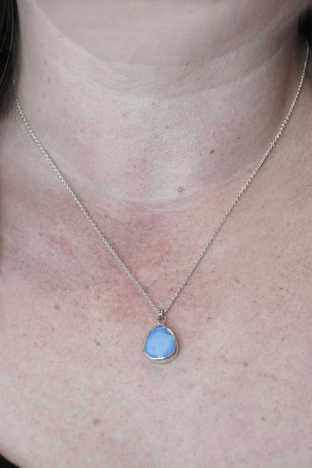 Lavender Turquoise in Sterling Silver