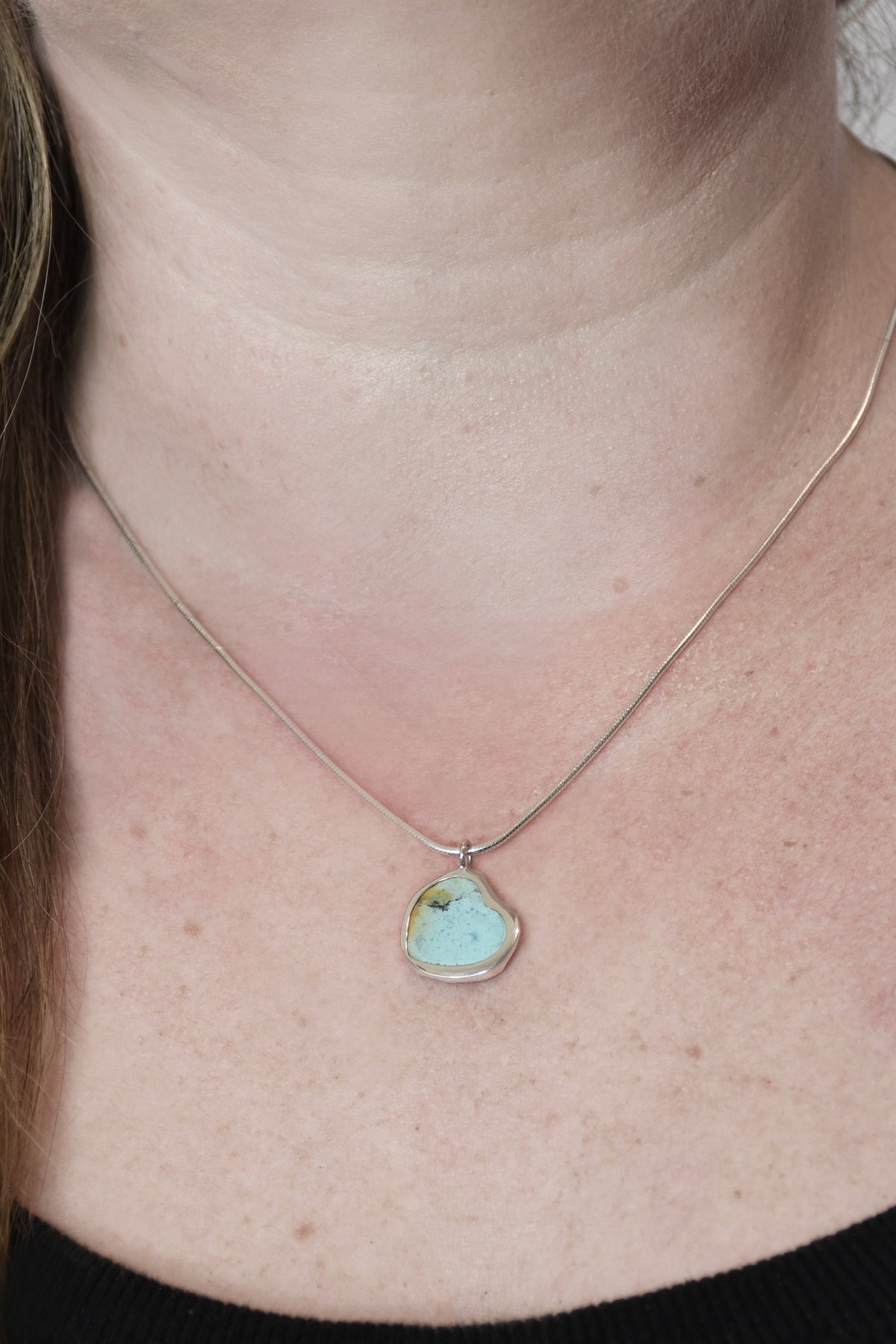 Heart Turquoise Pendant