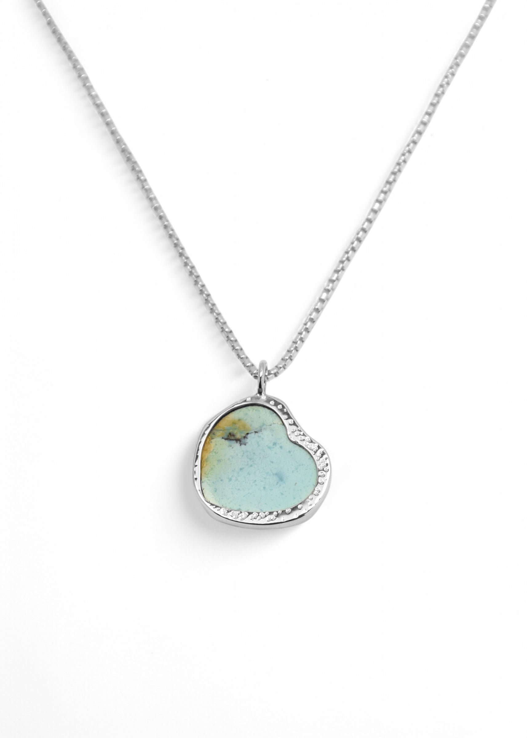 Heart Turquoise Pendant