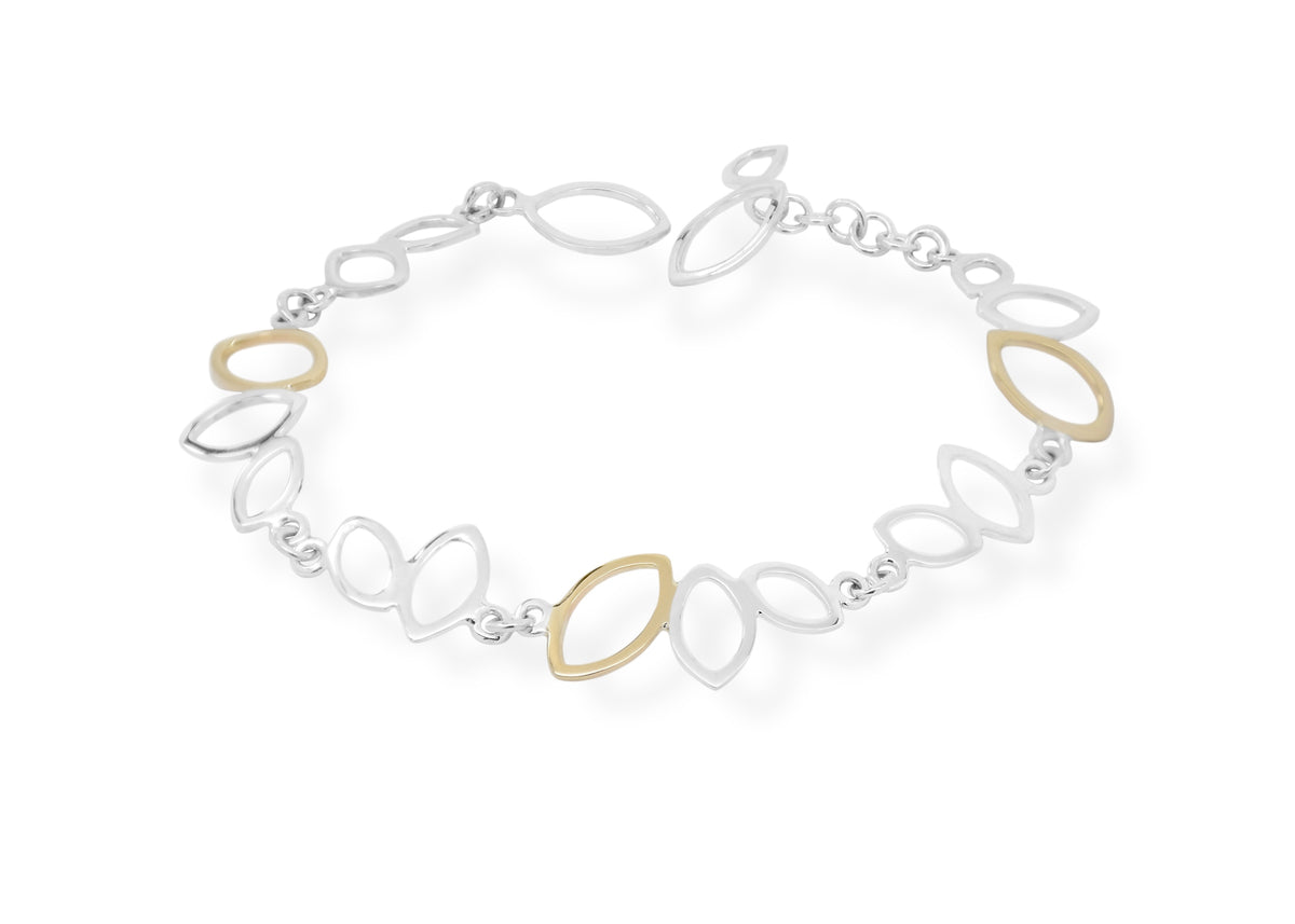 Falling Leaves Link Bracelet