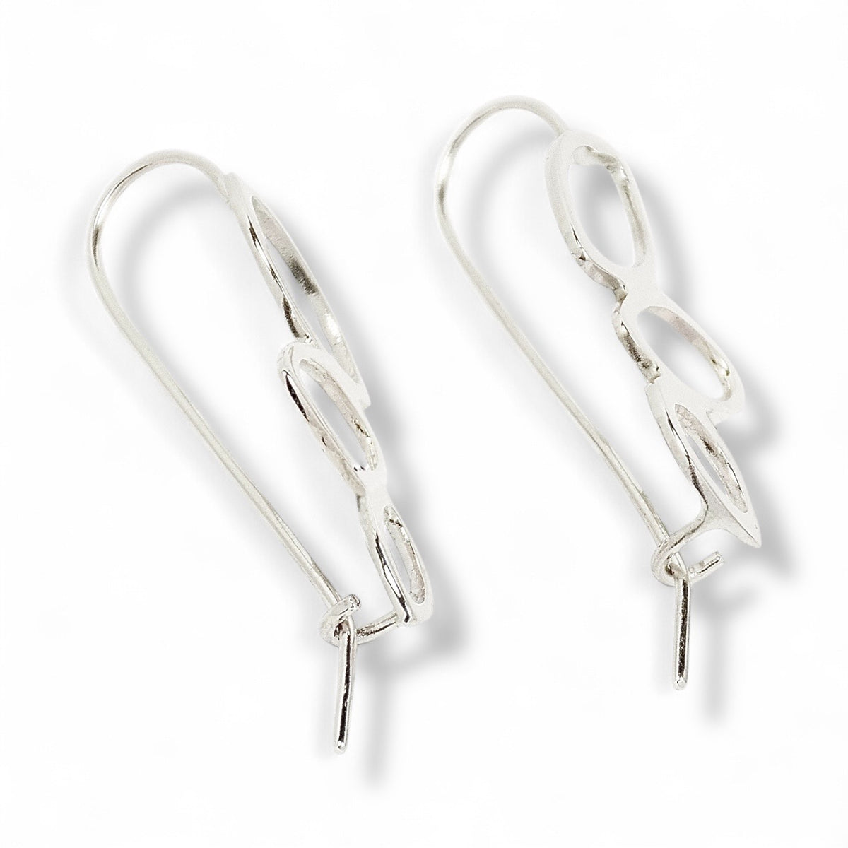 Falling Leaves Drop Earrings, Sterling Silver