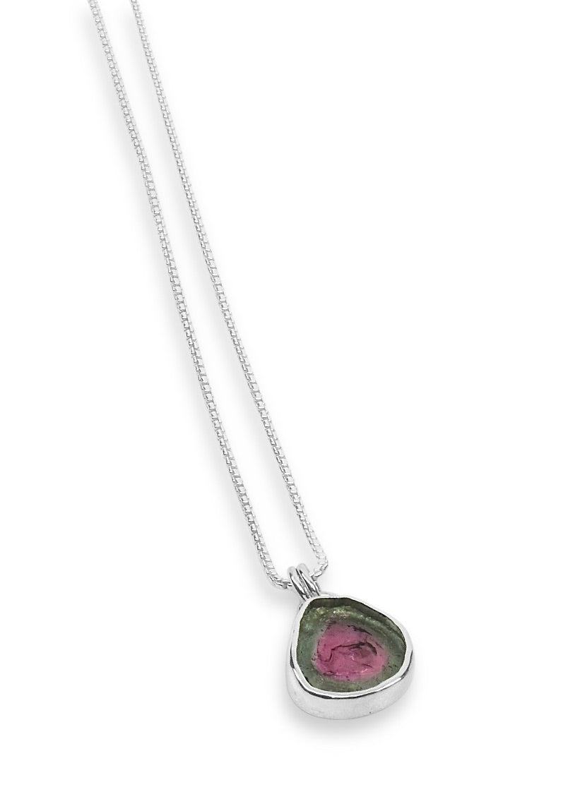Watermelon Tourmaline Pendant
