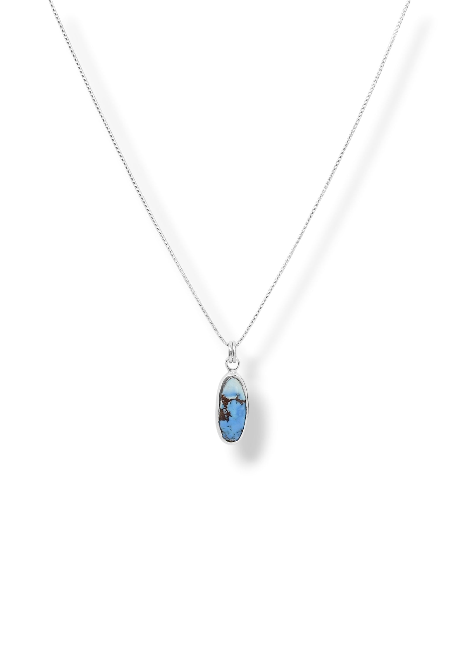 Mini Lavender Turquoise in Sterling Silver