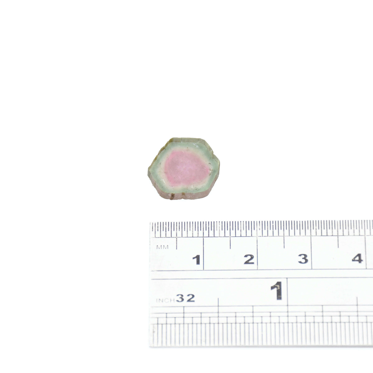 A single slice of these watermelon tourmaline gems for custom jewelry